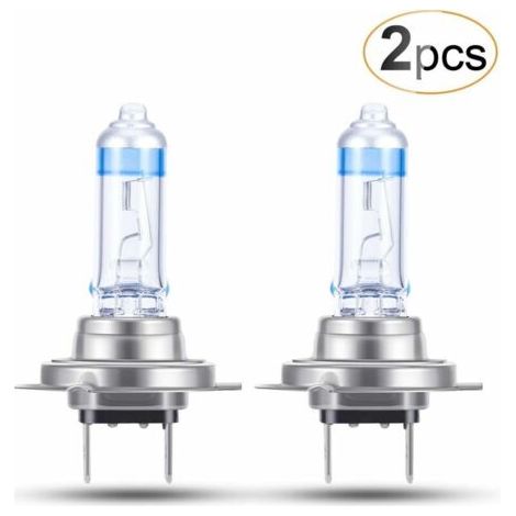 2X H7 Ampoules Xénon 12V 55W Super Brillant, Phares Voiture Ampoules Auto Moto Nouvelle Version Feux de Croisement Lampe Halogène Véhicule