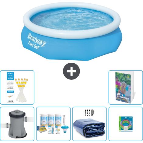 Bestway Piscina Bestway Fast Set Rotonda - 305x76 cm - 7-pezzi  S282