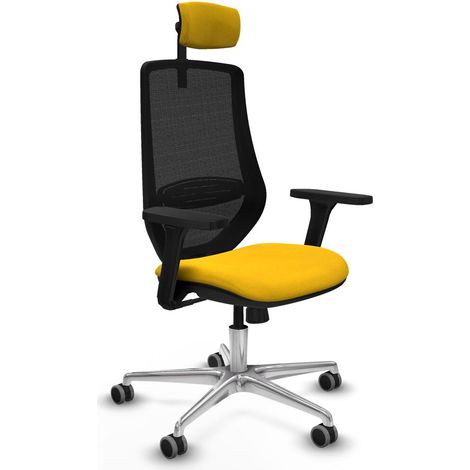 Sedia da Ufficio Piqueras y Crespo D086G2W Giallo (1/5)