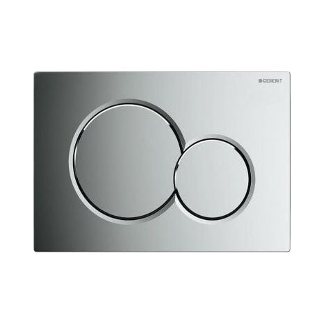 Plaque d'actionneur GEBERIT Sigma01, chromée, brillante - 115.770.21.5