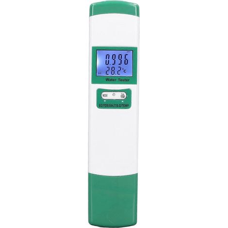 Wasserqualitätstester 5 in 1 EC TDS Salz SG Temperatur Bluetooth-Wasserqualitätsdetektor für den Anbau