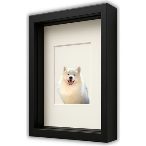 Cadre 3D - 30x40 cm - En Mousse - Pour Photos Et Loisirs Créatifs - Noir - 1 Pièce (1/5)