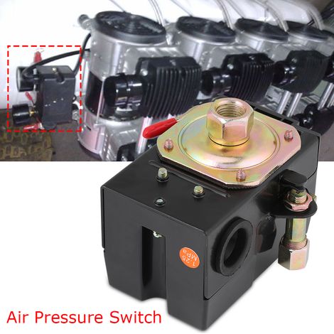 Pressostat horizontal pour compresseur d'air 135-175 PSI (1/5)
