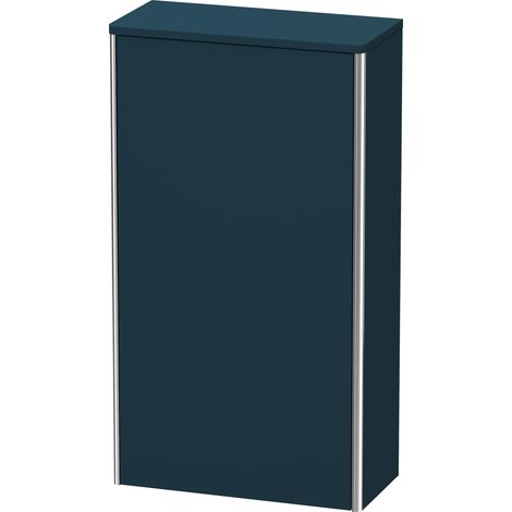 Duravit XSQUARE mobile 880x500x236mm apertura sinistra Blu notte semilucido