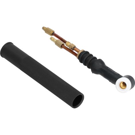 Tête de torche de soudage flexible refroidie à l'eau, 200 A CC, pour torche de soudage TIG série WP20F (1/5)