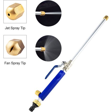 Laveur Haute Pression Portable pour Jardin, Buse de Nettoyage pour Fenêtres de Voiture, 2 Têtes de Pulvérisation (1/3)