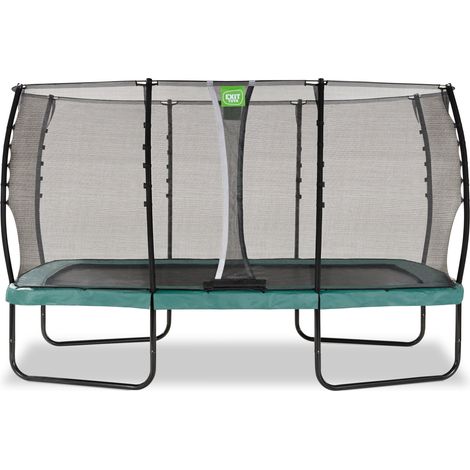 EXIT Allure Classic Trampolin 244x427cm - grün