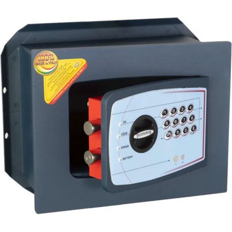 Technomax Cassaforte a Muro con Combinazione Elettronica 270x200x210mm Gold Trony