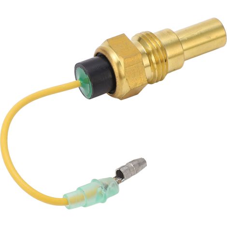 Wassertemperatursensor aus Messing, Standardschnittstelle, Motortemperaturfühler 1-83161019-1 für Hitachi EX120-5 Bagger (1/5)