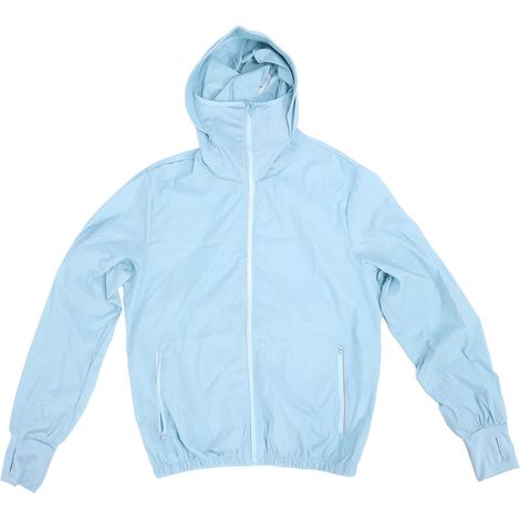 Vêtements de travail climatisés, veste rafraîchissante, 3 pales, 3 niveaux de ventilation, alimentation USB, large flux d'air, protection solaire extérieure, taille M (1/5)