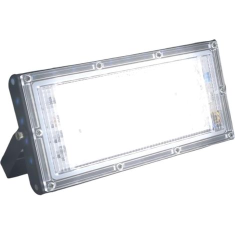 Projecteurs LED d'extérieur, 2 Pcs/lot 50 W LED Projecteur Extérieur Projecteur IP65 Étanche LED Lampadaire Éclaira Paysar pour Cour, Parking, Patio, Aire de Jeux(Cool White) (1/5)