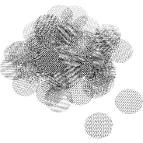 Paquete de 60 filtros de acero inoxidable, aptos para filtros en línea de 19 mm de diámetro. (1/5)