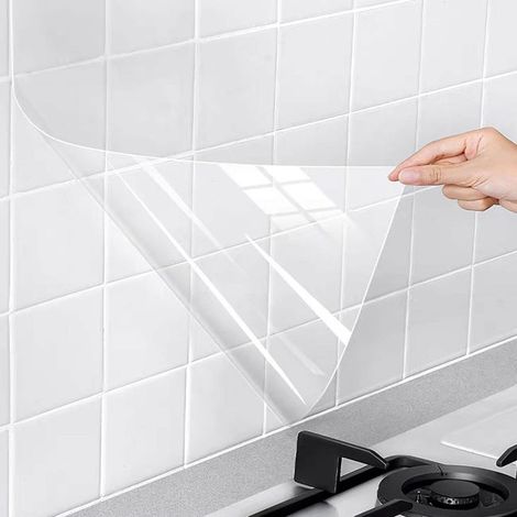 Self-adhesive wall stickers, waterproof, oil and heat resistant, for kitchens, 60 cm x 2 m (1/5)