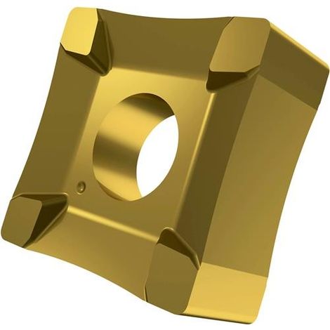 Scarfing-Schneideinsatz ISO SNMX 19-R65:6640 Radius 65mm MT-CVD beschicht. Gold (1/2)