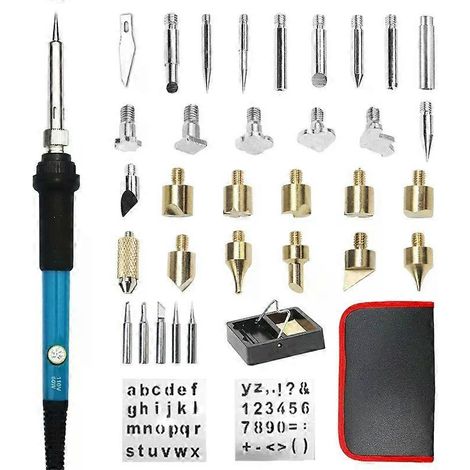60-W-Elektro-Lötkolben-Set mit einstellbarer Temperatur – JXLGV (1/4)