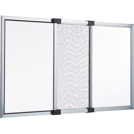 Zanzariere Estensibili Alluminio Anodizzato 40x50H cm