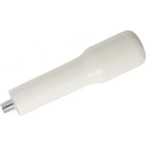 Poignée en plastique blanc, poignées en bois massif, outils de cafetière, poignée de filtre à café M10 pour filetage M10 Poignée de machine à café (1/2)