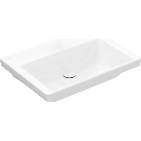 Villeroy & Boch Subway 3.0, lavabo rectangulaire, sans percement (1/4)