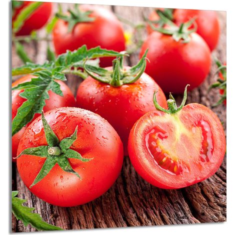 GLASPLATTE FÜR KÜCHE 60x65 Tomaten (1/5)