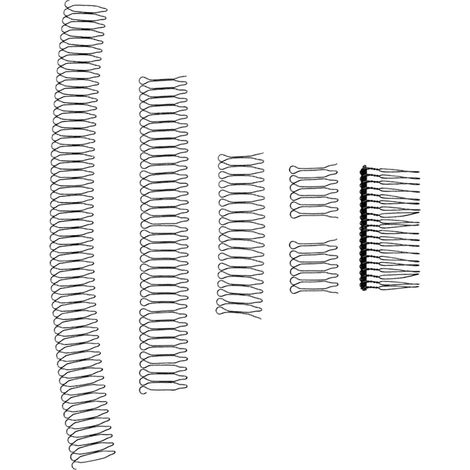U förmiger Haarkamm Metall 5 Stück Schwarz Haarspangen für Frauen zur Dekorativen Fixierung und Komfortablen Anwendung im Alltag (1/5)