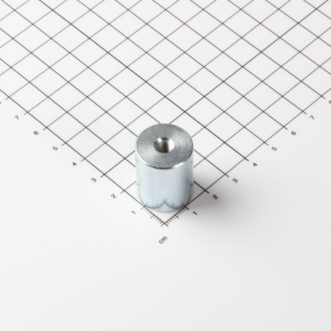 Magna-C Stabgreifer aus AlNiCo Ø20x25mm mit Innengewinde (1/3)