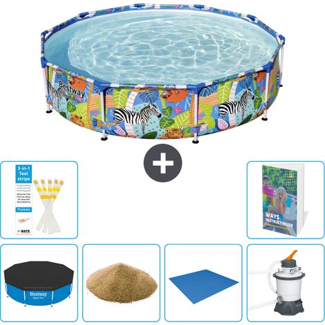 Bestway Bestway Steel Pro Ronde - Jungle - 305x66 cm - 7-pièces  S158 (1/5)