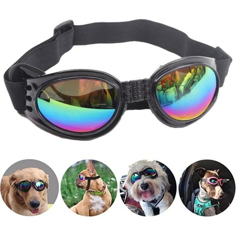 Filiyano-Lunettes de protection pour chien, étanches, anti-UV. (1/5)