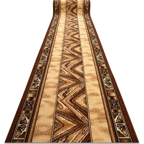 TAPIS DE COULOIR BCF OPAL beige 90 cm beige 90x120 cm