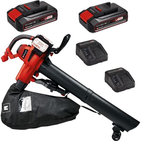 Einhell 3433630 36v Cordless Leaf Blower Vacuum PXC + X2 2.5AH Battery Kit (1/5)