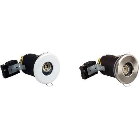 Support spot led encastrable etanche gu10 fixe rond - optonica 65907293 65907293 (1/5)