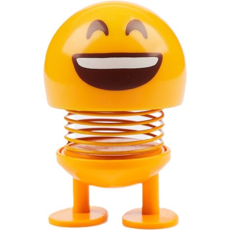 Figurine à ressort pour voiture, poupée à ressort dansante, jouet décoratif pour tableau de bord de voiture
