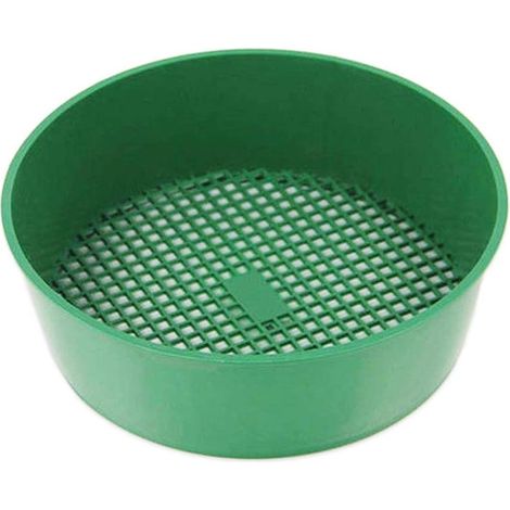 Tamis De Sol De Jardin, Outil De Jardin Portable En Plastique Léger Et Filtre Efficace Pour Pierre Et Débris Pour Jardinage 21 Cm De Diamètre Pour Tous Les Jardiniers
