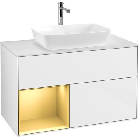 Villeroy & Boch F771HFGF Meuble sous-lavabo Finion F77 (1/2)