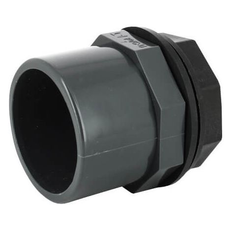 Multicuves – Trop-plein cuve eau 1000L – Sortie PVC 63/75 mm – Raccord femelle 2'' pas gaz – Perçage 60 mm pour installation facile