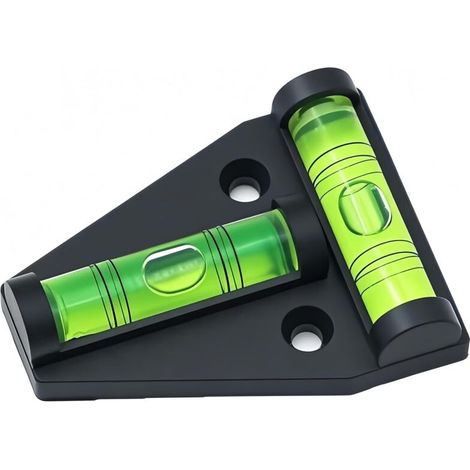 Niveau en T, contrôle de la croix à bulle, niveau polyvalent en T, adapté pour camping-car, camping-car,