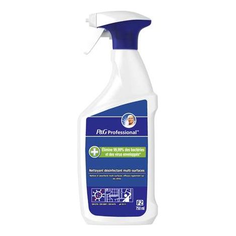 Nettoyant désinfectant multi-surfaces spray de 750ml - Lot de 4 Colis de 6 - Procter & Gamble France