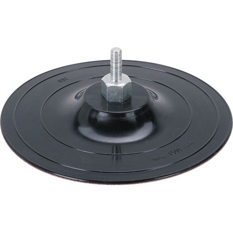PLATO PARA TALADRO, FIXOFLEX, VÁSTAGO REDONDO 8mm Ø125mm 2223000 WOLFCRAFT