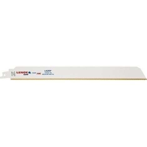 Hoja Sierra Sable 305Mm Hss Titanio Tipo 12114Gr Gold Lazer
