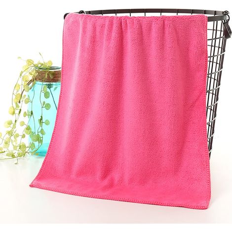 Serviette En Microfibre - 30 x 70 cm - Absorbante Et Rapide À Sécher - Pour Bain Douche Visage - 1 Pièce (1/3)