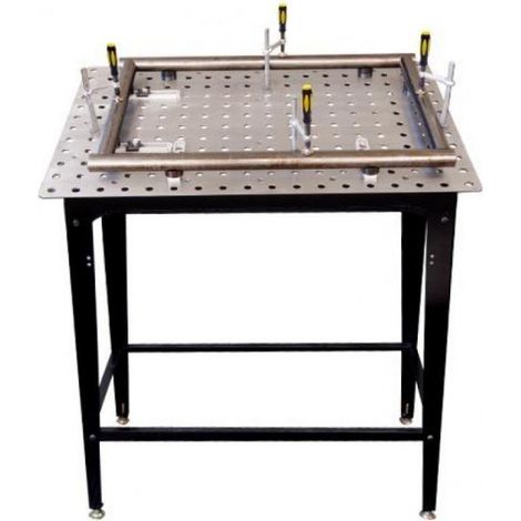 Kit pour la fixation de tubes ronds Table FixturePoint + Brides + accessoires TBHKM200 (1/2)