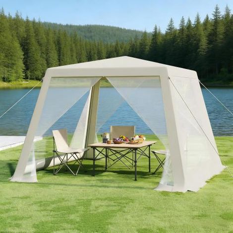 Tente spacieuse, pavillon de jardin, gazebo (seulement avec gazebo) (1/5)