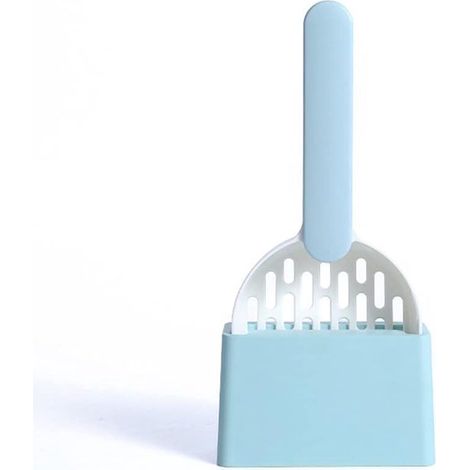 Paletta per lettiera per gatti con supporto, design moderno, 12 x 36 cm (1/4)