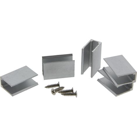 Montageklammer zu LED-Band SL-Flexline Aluminium Set zu 10 Stk. (1/2)