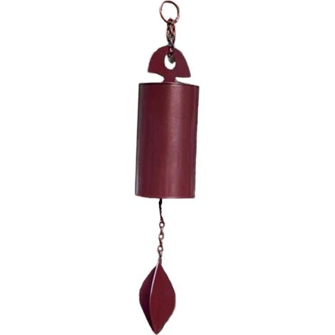 Carillon éolien en métal style vintage, à tube unique, pour la décoration de jardin ou de cour. (1/5)