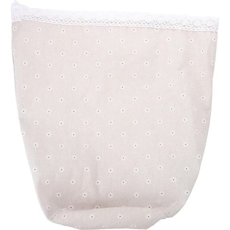Doublure en Tissu pour Panier en Osier et Rotin, Barrière Protectrice Légère, pour Organisation de Chambre, Insert Lavable pour Panier Rangement Linge (1/5)