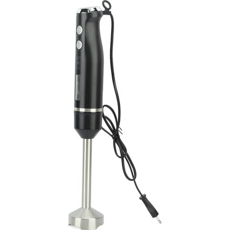 1 Mixeur plongeant, Lame acier inoxydable, Bouton turbine, Corps brossé, Pour smoothies soupes aliments bébé(Troisième trimestre : septembre) (1/5)