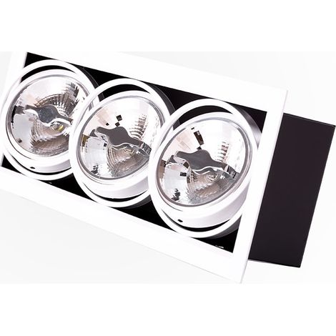 Spot encastrable LED Cardan 36W 3370Lm 2700ºK CREE RA►90 40 000H [JW-CAR-LED-3x12W-WW]