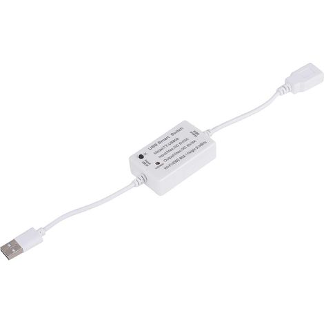 Interrupteur intelligent USB, contrôleur WiFi, disjoncteur universel, minuterie, solution domotique compatible avec les appareils USB, compatible avec Alexa et Home. (1/5)