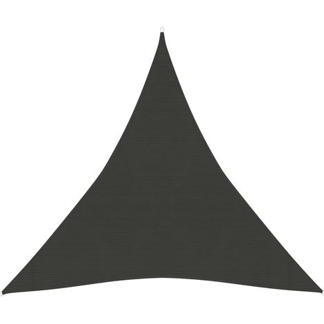 Vela ombreggiante/ombrellone 160 g/m² HDPE 4,5 x 4,5 x 4,5 m antracite 020008929