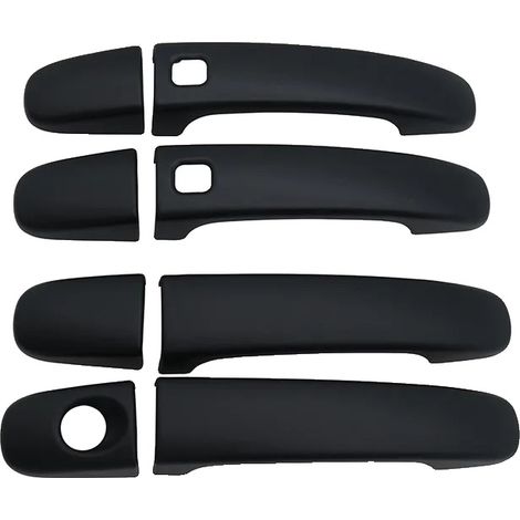 Türgriffabdeckungen, langlebiges ABS-Material, einfache Abzieh- und Klebeanbringung, Mit Smart Hole, Links (1/2)